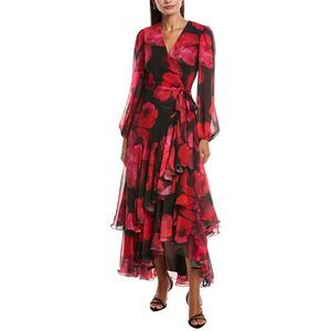 Hutch Womens  Helene Maxi Dress, Red